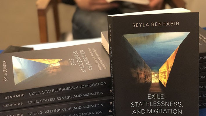 Book display for Exile, Statelessness, and Migration