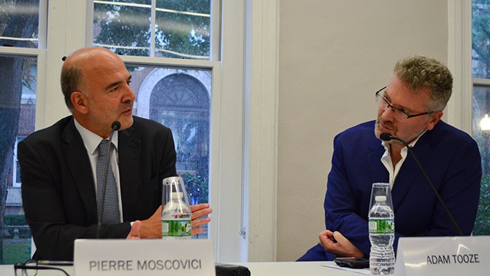 Pierre Moscovici and Adam Tooze in conversation