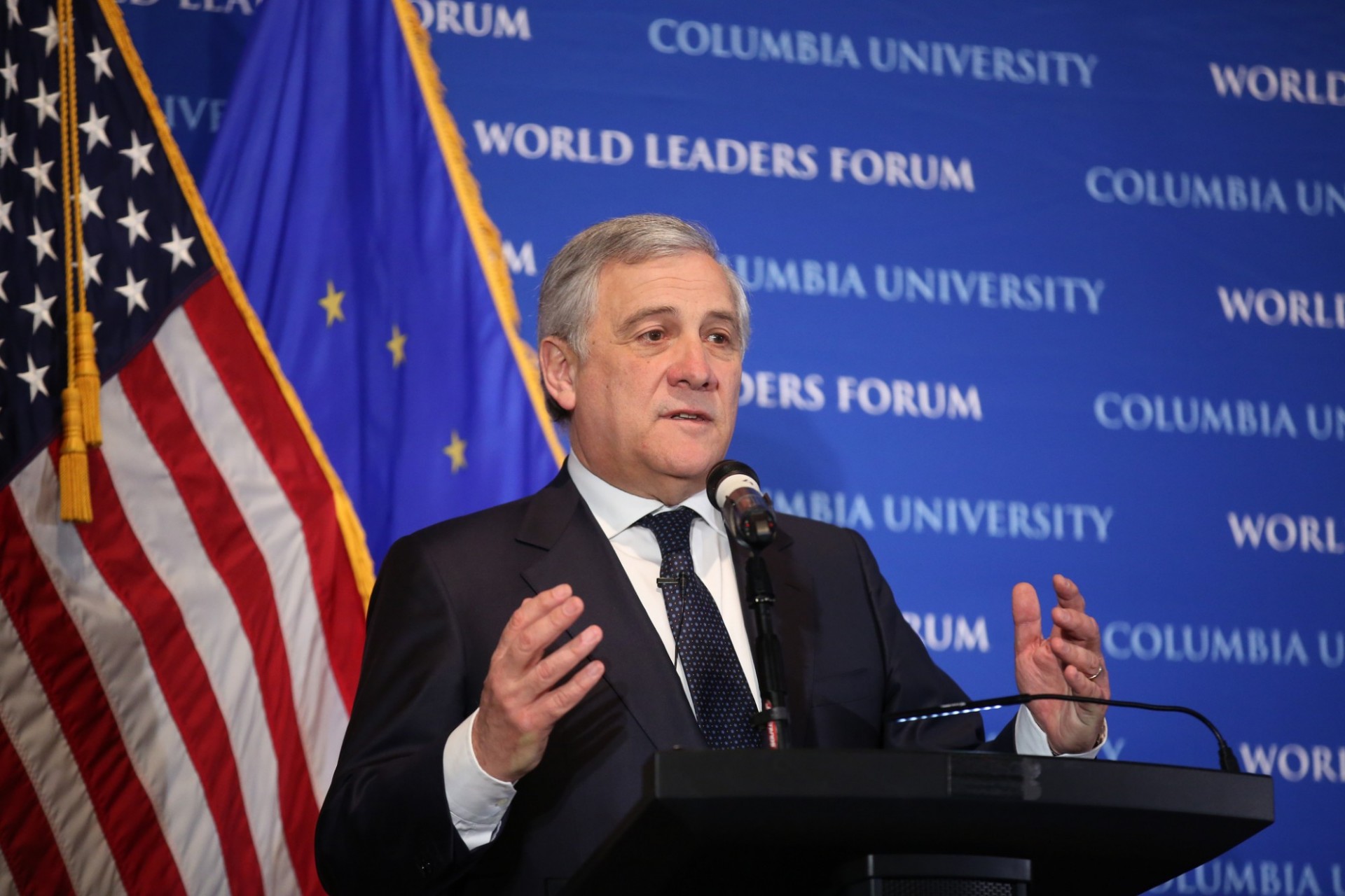 EP President Antonio Tajani