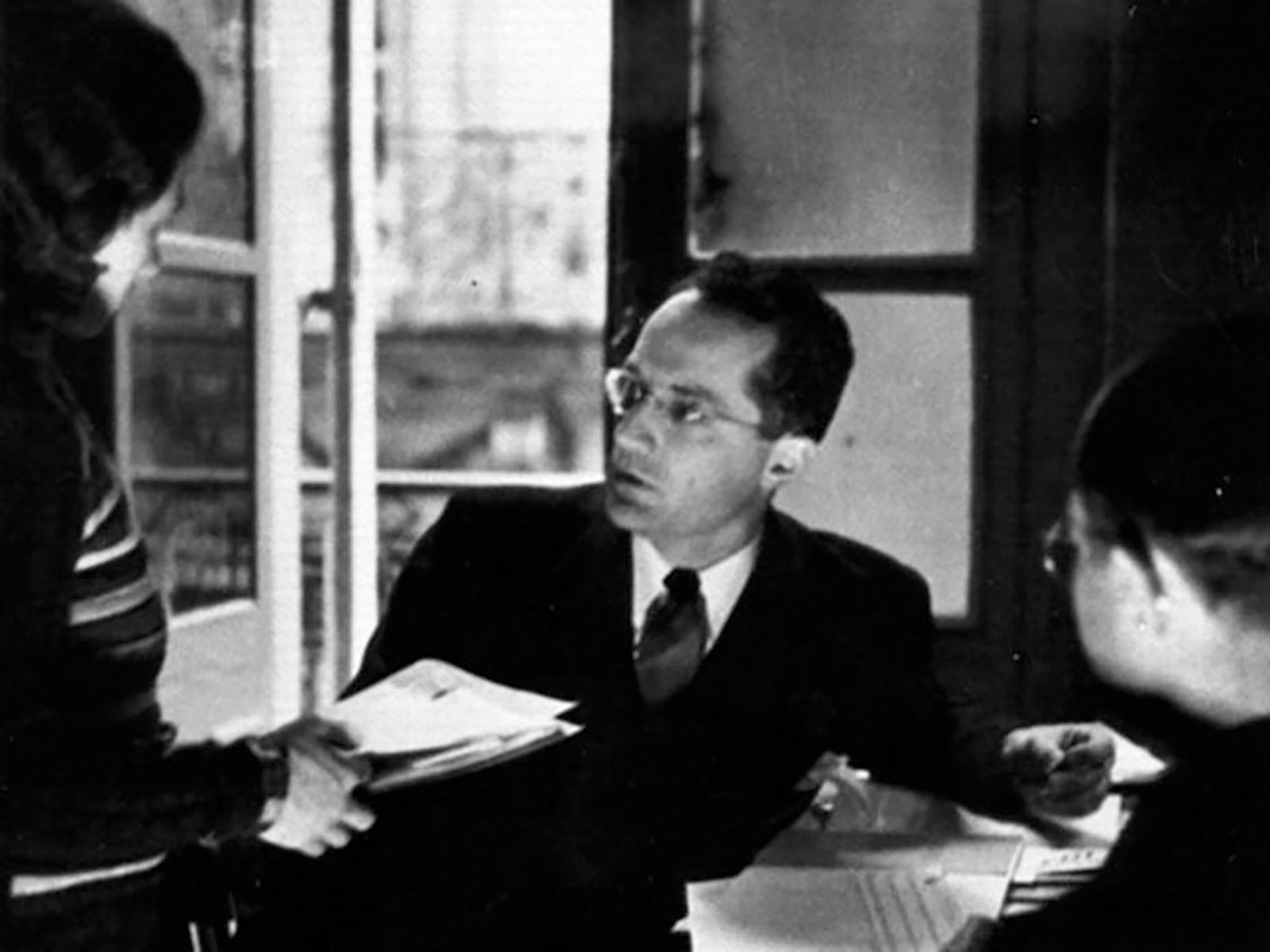 Fry at his office in Marseille, France, 1941. Photograph courtesy of the International Rescue Committee Fry at his office in Marseille, France, 1941. Photograph courtesy of the International Rescue Committee