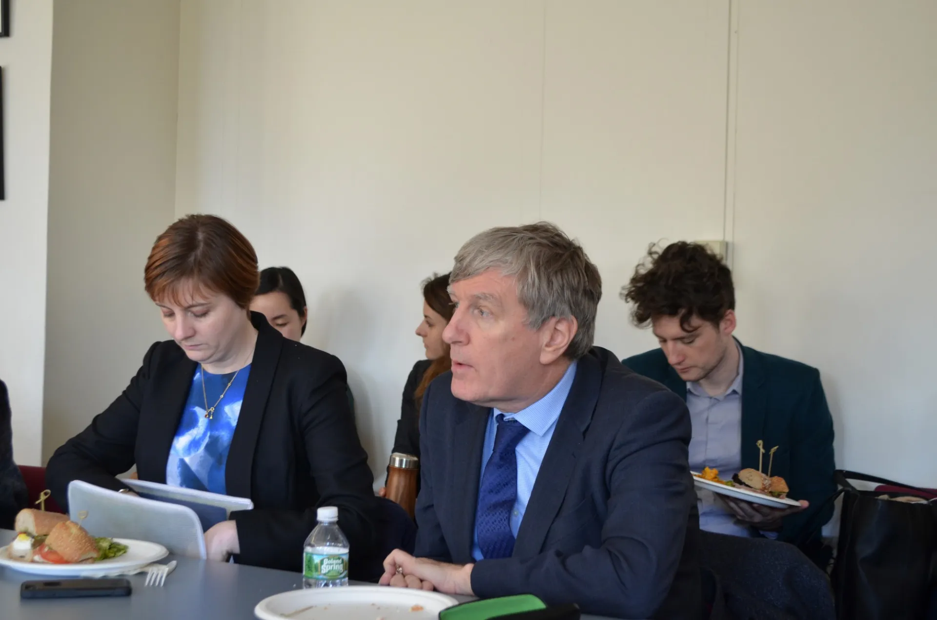Ambassador Mulhall adresses Columbia students