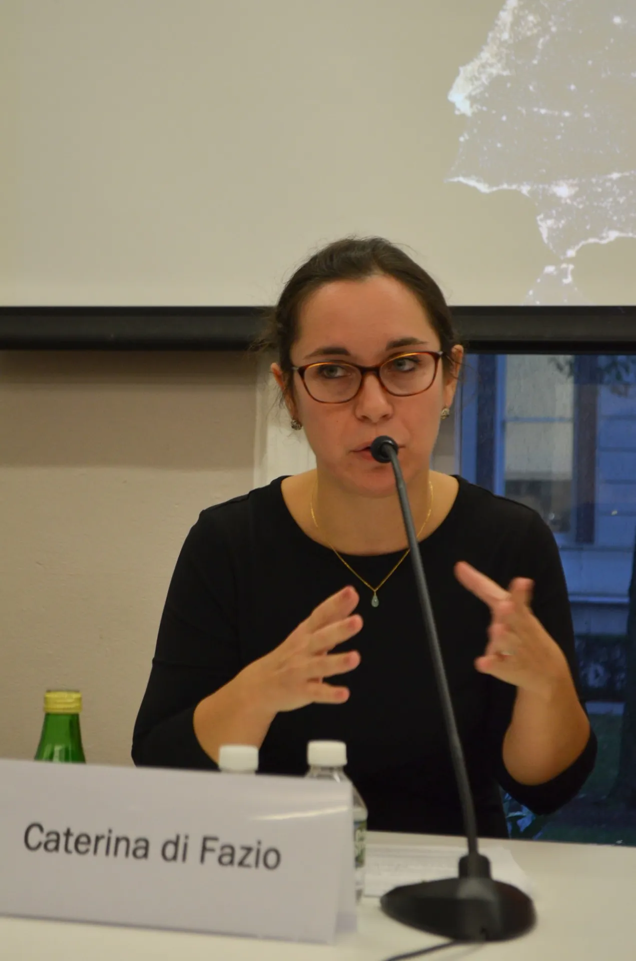 Moderator Caterina di Fazio