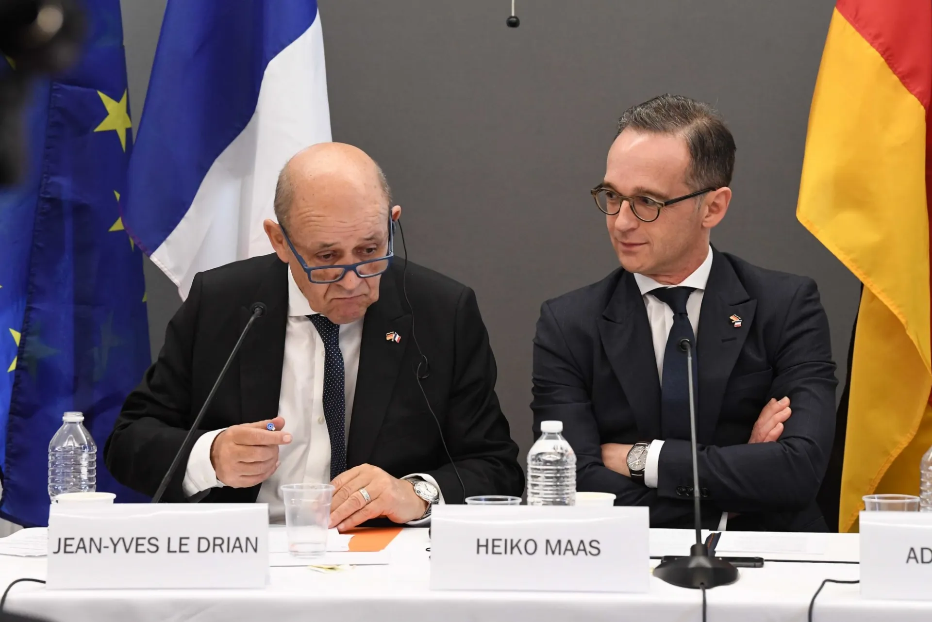 Collective Security and Multilateralism Today - Jean-Yves Le Drian and Heiko Maas