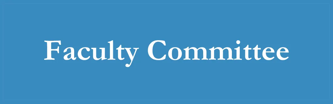 Faculty Committee