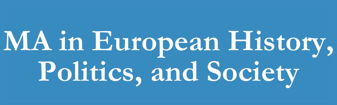 MA in European History, Politics, and Society