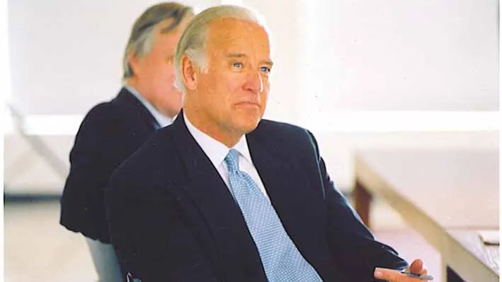Joseph Biden speaks at Columbia University event