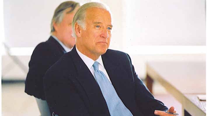 Joseph Biden speaks at Columbia University event