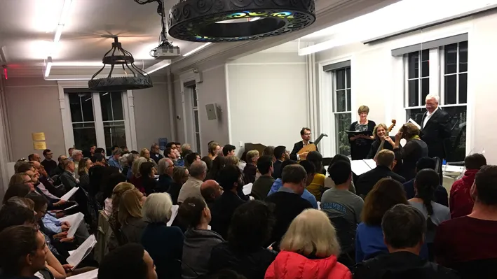 Camera Trajectina performing at Columbia University